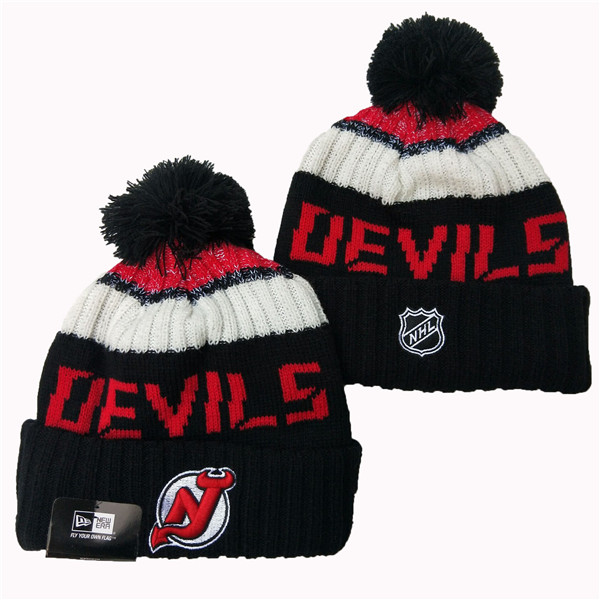 New Jersey Devils Knit Hats 002